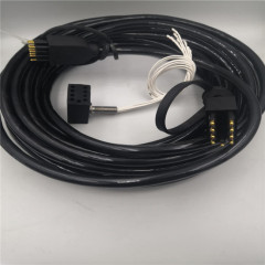 Subconn waterproof 9 pin right angle rov electric cable connector