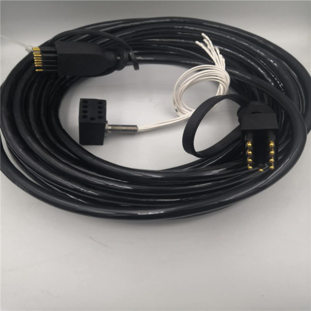 Subconn waterproof 9 pin right angle rov electric cable connector