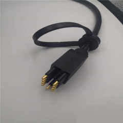 Subconn waterproof 9 pin right angle rov electric cable connector