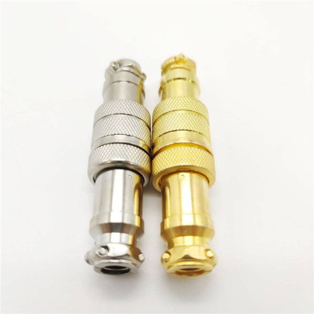 GX16 Waterproof Metal Solder Male & Female 4pin Diy Keyboard Connector