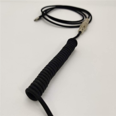 coil cable paracord+PET jacket +color optional GX16
