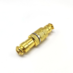 Factory price Aviator Connector gold plated GX16 aviation connector straight for mechanical keyboard diy