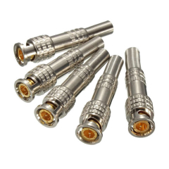 Bnc Solderless coaxial cable Connector