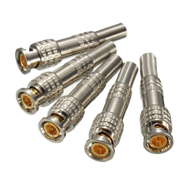 Bnc Solderless coaxial cable Connector