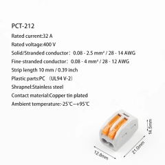 PCT-213 terminal block wire connector