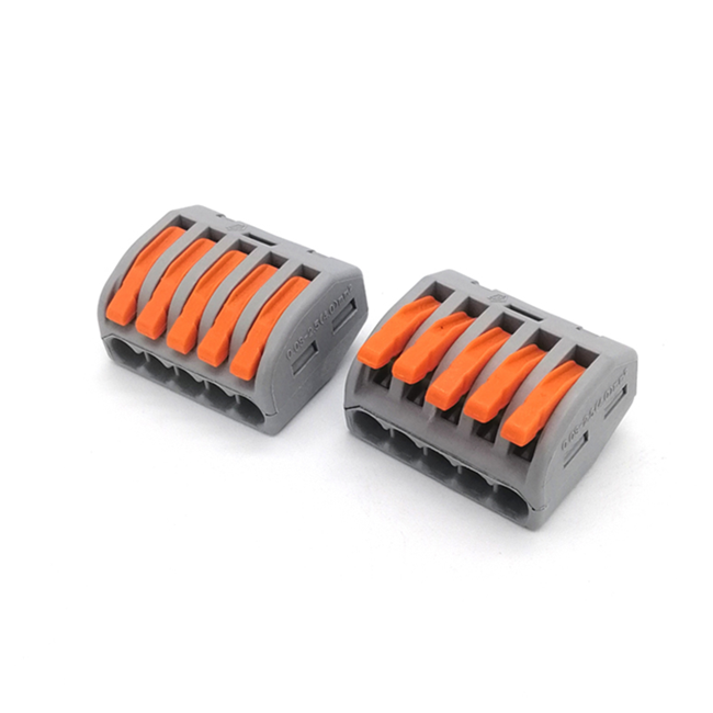 Universal PCT-215 quick wire terminal block connector