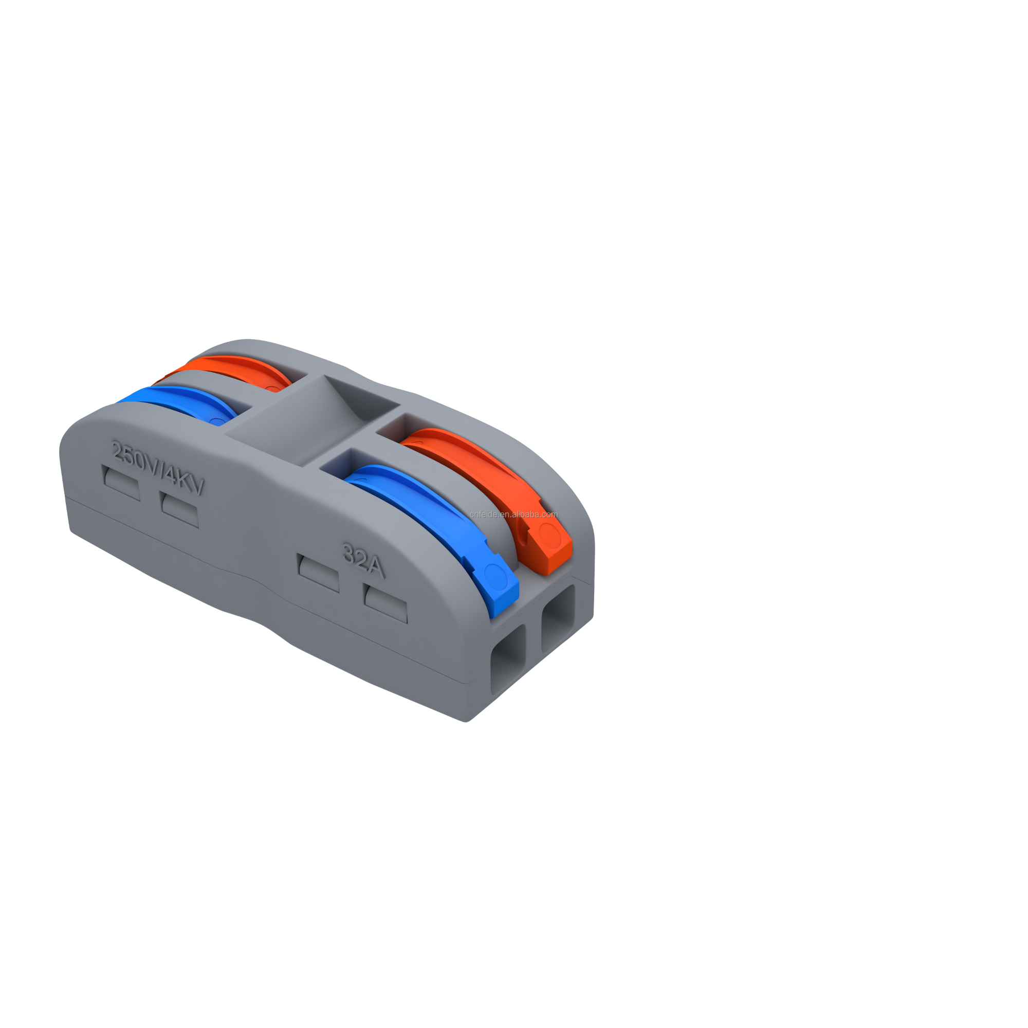 PCT222 2 in 2 out quick wire terminal block connector