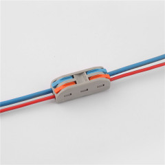 PCT222 2 in 2 out quick wire terminal block connector