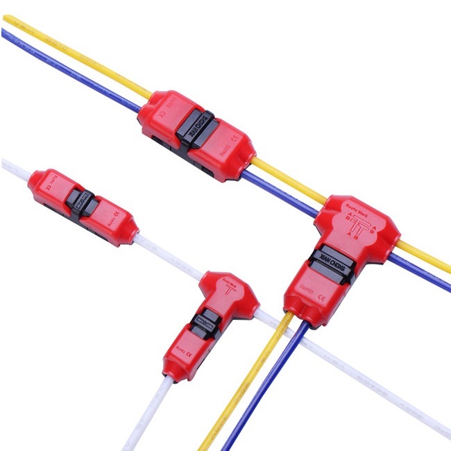 H1/H1T 2 Pin 2 Way Low Voltage Universal Compact Wire T Tap Connectors