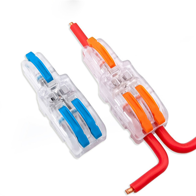 F12/F24/F36 wire butt terminal electrical Transparent Compact crimp connectors