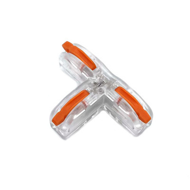 T-terminal universal splitter 1 in 2 out quick wire connector