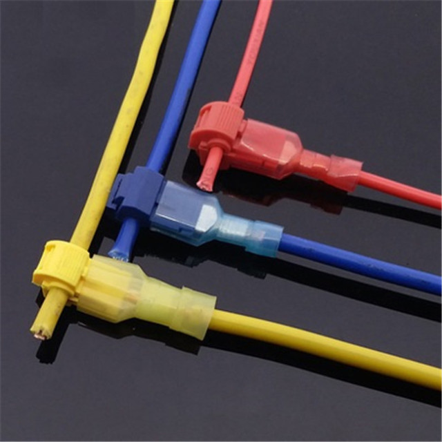 T-Tap series Insulated Quick Electrical Wire Connector 120pcs per box