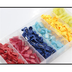 T-Tap series Insulated Quick Electrical Wire Connector 120pcs per box