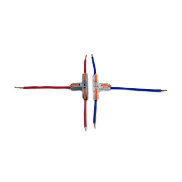 T-terminal universal splitter 1 in 2 out quick wire connector