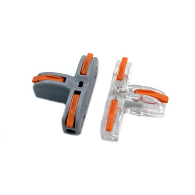 T-terminal universal splitter 1 in 2 out quick wire connector