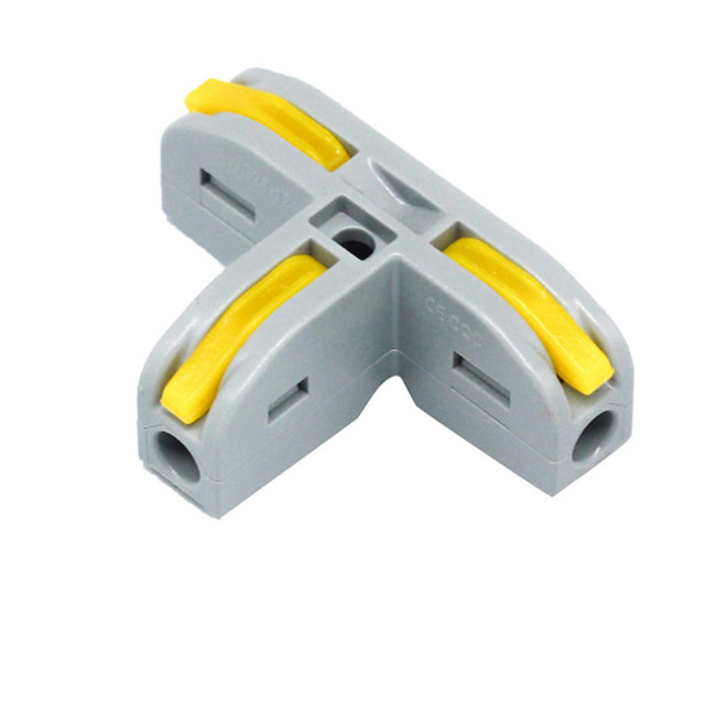 T-terminal universal splitter 1 in 2 out quick wire connector