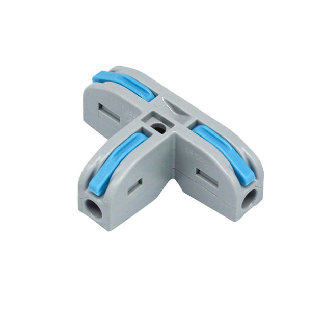 T-terminal universal splitter 1 in 2 out quick wire connector