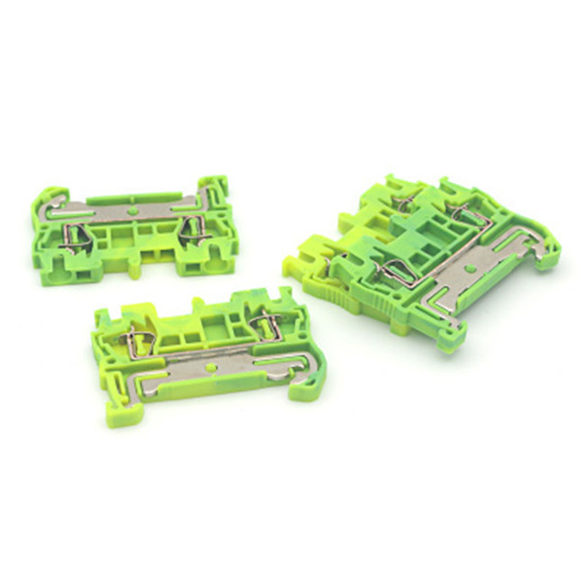 ST1.5-PE spring ground din rail terminal block connector