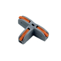 T-terminal universal splitter 1 in 2 out quick wire connector