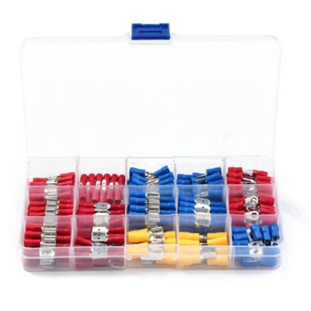 Spade Crimp Terminal Assorted Insulated Electrical Wire Connectors