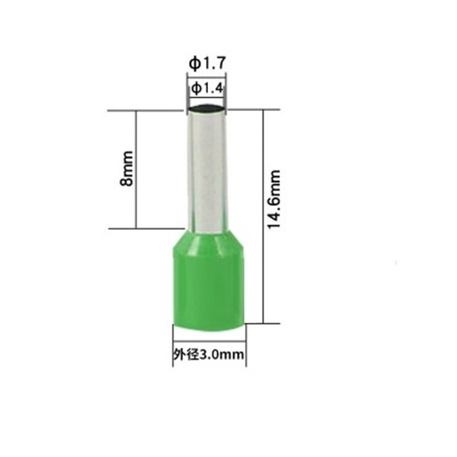 Wire Copper Crimp Insulated Cord Pin End Terminal Bootlace Ferrules Connector