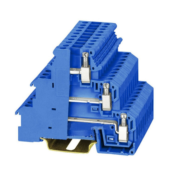UK-DIKD1.5 Din Rail Terminal Block