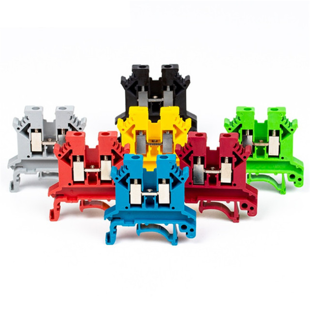 UK2.5B Universal Connector Free Combination Rail Screw Terminal Blocks