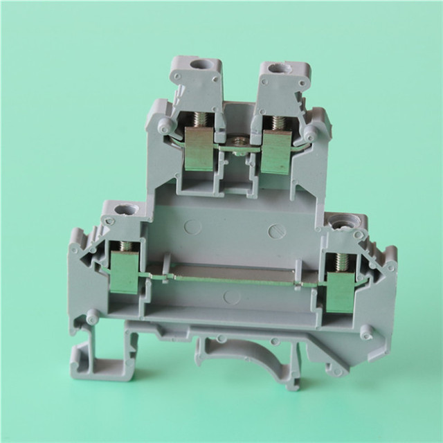 UKK3 Three Level Din Rail terminal block