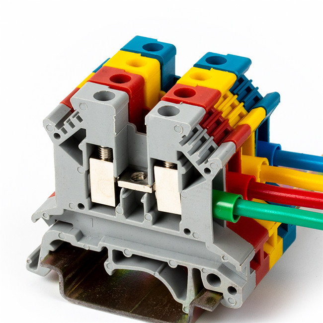 UK2.5B Universal Connector Free Combination Rail Screw Terminal Blocks