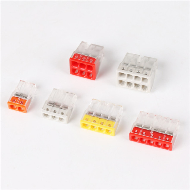 20 Series transparent compact push wire connector