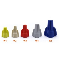 W1/W2/W3/W4/W5 Double Wing Screw On Wire Connector
