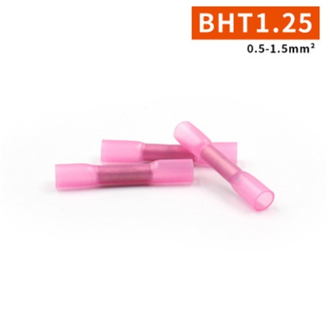 Bht -1.25 Red Heat Shrink Connectors With Solder