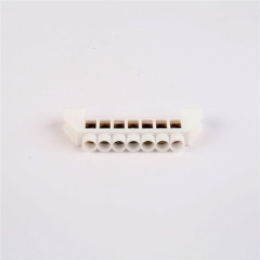 QX-A 5 7 10Positions Copper Screw Terminal Block Barrier Strip Single Row Bridge Shape for Electrical Distribution