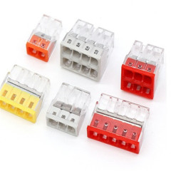 20 Series transparent compact push wire connector