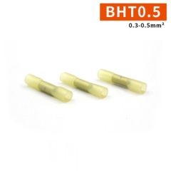 Yellow Waterproof Butt Solder Wrap Wire Crimp Connectors