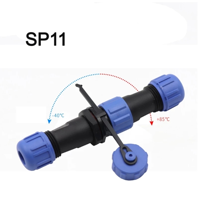 Weipu SP11 connector IP68 waterproof connector