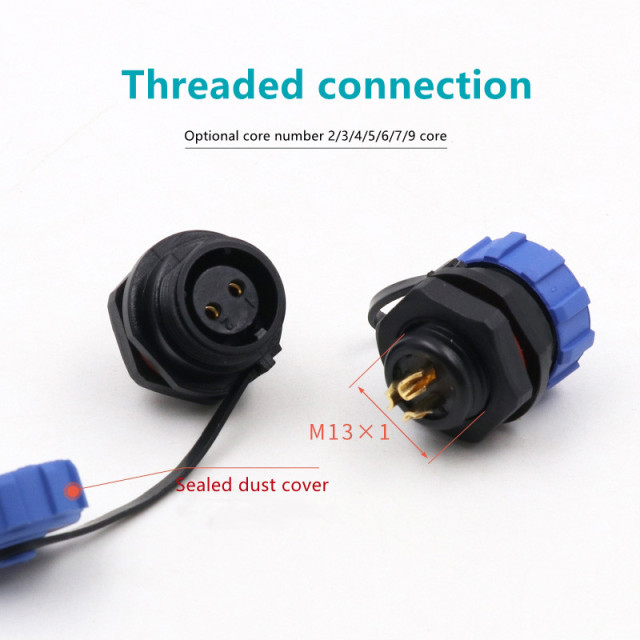 Weipu SP1310/P2 SP1312/S2 Ip68 waterproof connector