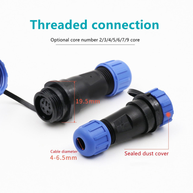 Weipu SP1310/P2 SP1312/S2 Ip68 waterproof connector