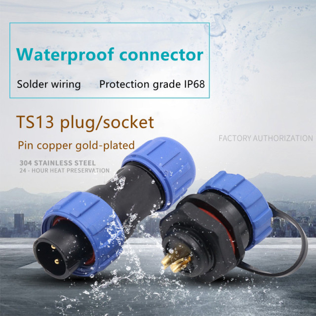 Weipu SP1310/P2 SP1312/S2 Ip68 waterproof connector