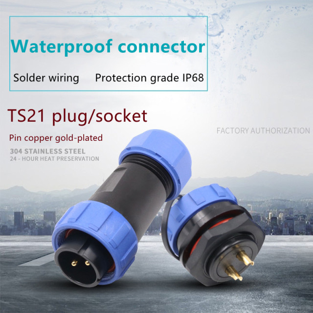 Weipu SP2110/P2 SP2112/S2 waterproof sp21 panel mount wire connector