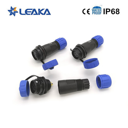 SP2110/S2 SP2111/P2 waterproof electrical connector sp21 ip68 panel mount connector