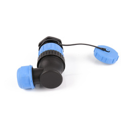 Weipu IP68 SP2910/P4 SP2912/S4 panel mount angle Cable connector