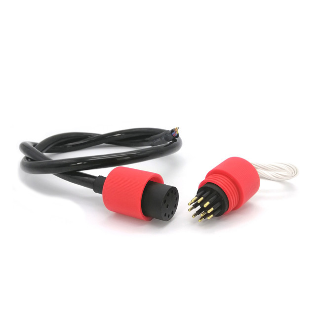 IP68 10Pin IL10F BH10M Subconn underwater coaxial cable connector