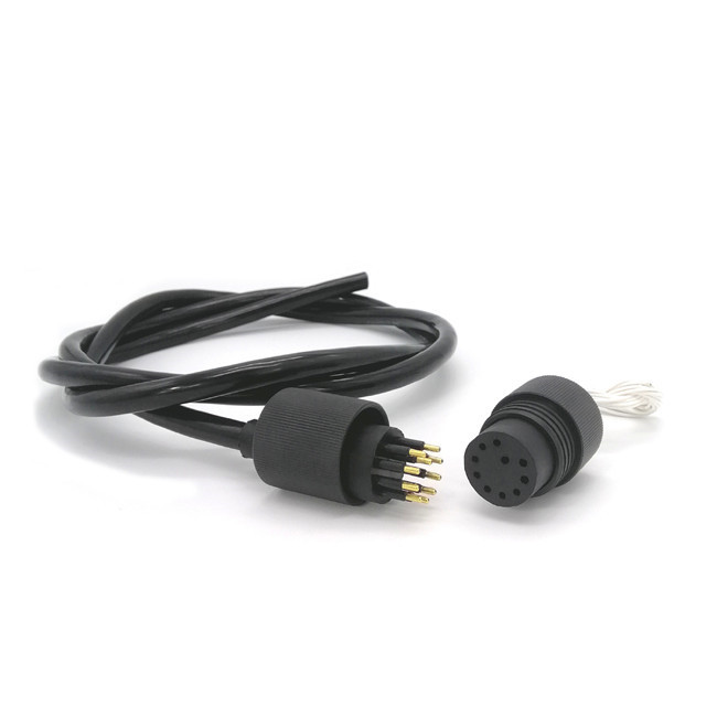 IP68 IL10M BH10F 10Pin Standard Circular underwater cable connector