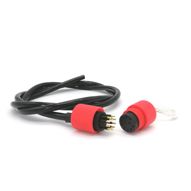 IP68 IL10M BH10F 10Pin Standard Circular underwater cable connector