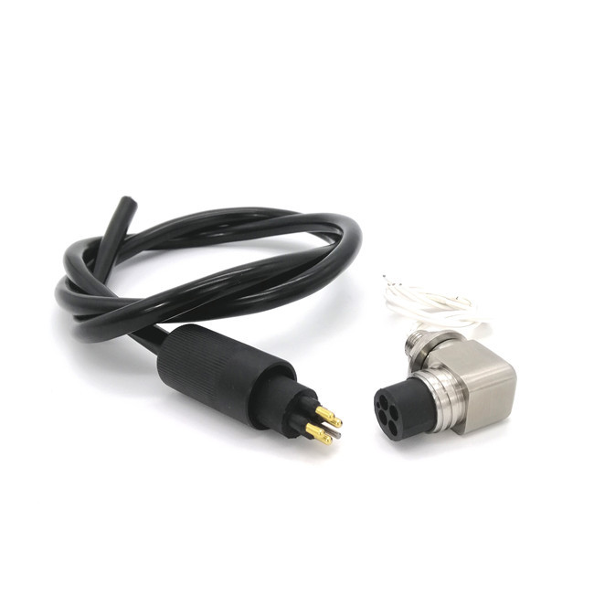MCIL4M MCBHRA4F Micro right angle circular connectors