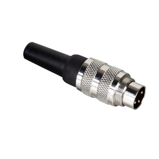 Aviation plug socket connector GX16
