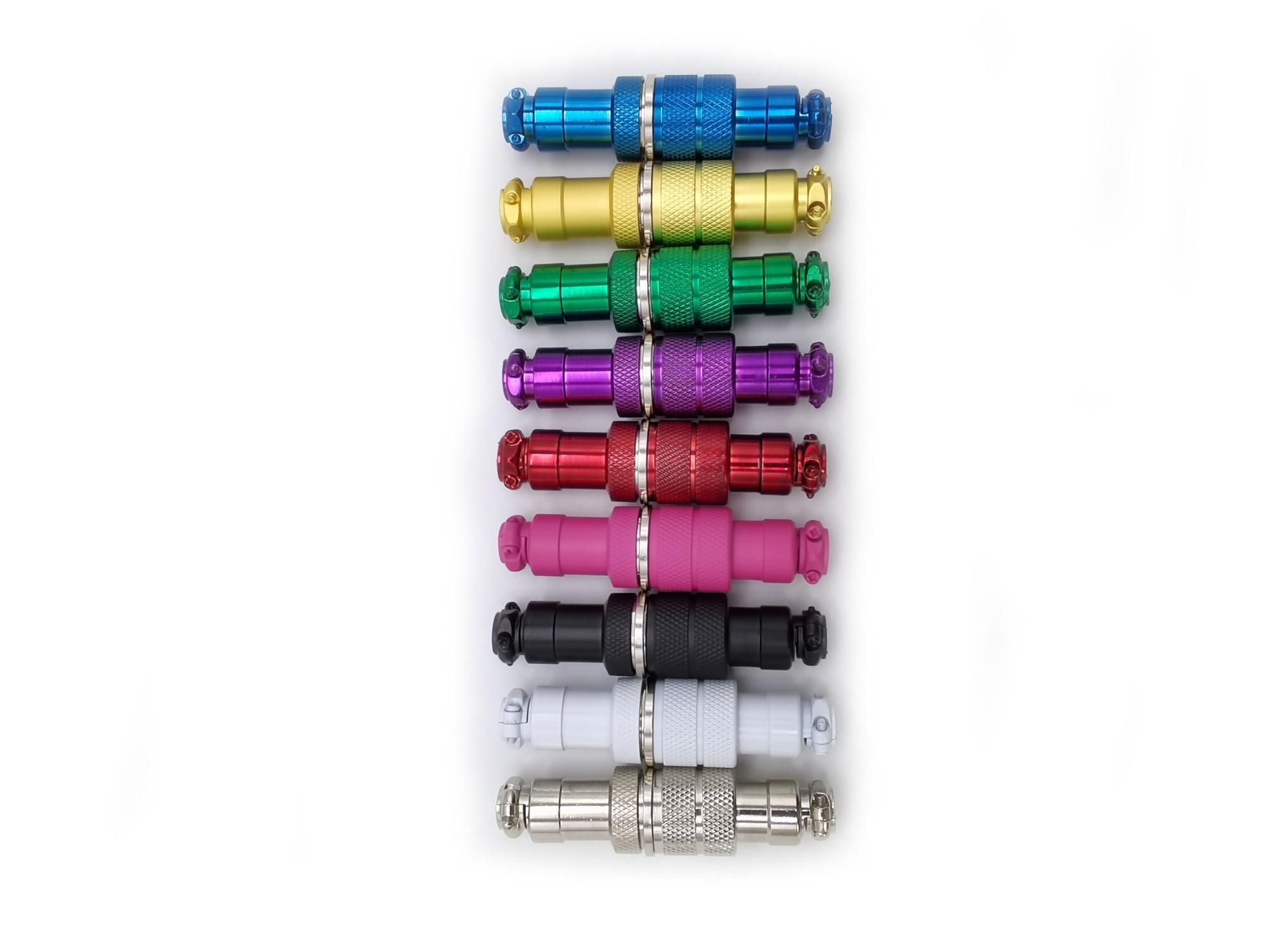 Shiny Red DIY Color-Coated Detachable  Series aviation connector gx16 connector datasheet