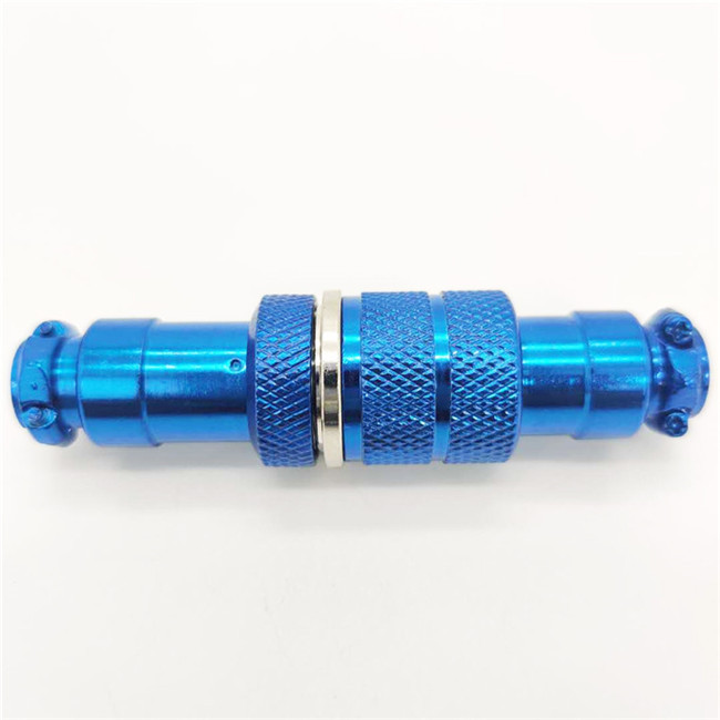 Shiny Red DIY Color-Coated Detachable  Series aviation connector gx16 connector datasheet