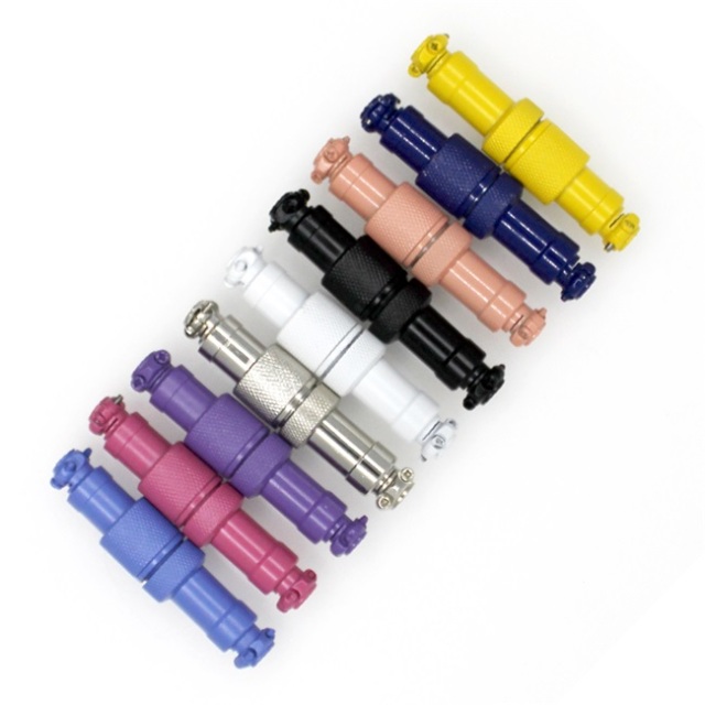 Aviation waterproof metal circular GX16 4 5pin wire connector